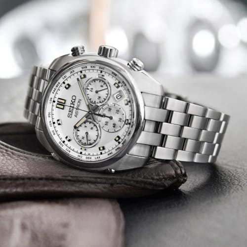 Seiko Astron ORIGIN Solar Radio-Controlled World Time Chronograph SBXY025