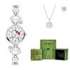 KERUIBAIDI Quartz Movement Alloy Strap Watch Women's Watch White Dial DW-CB-W566