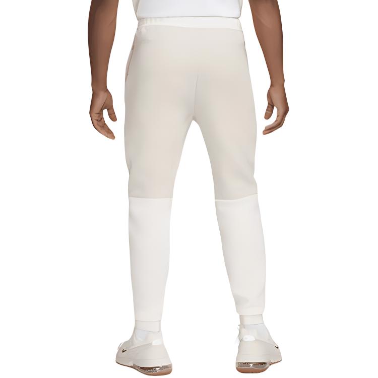 Nike Abbigliamento Sportivo Tech Fleece Comodo Morbido Pile Lavorato a Maglia Pantaloni Jogger Uomo pantaloni Sail FB8002-104
