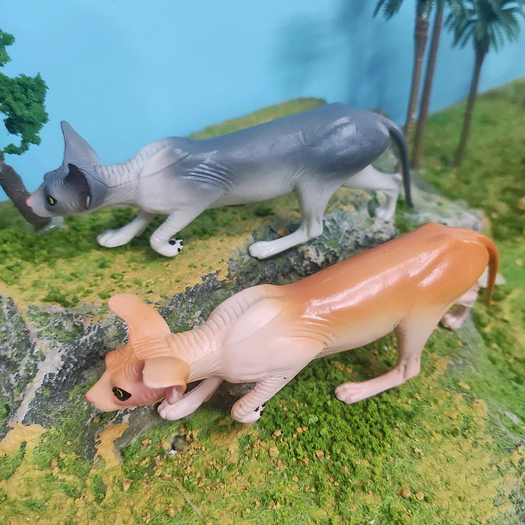 Cat Animal Model Pvc Figurine For Kids Learning And Collectors Display