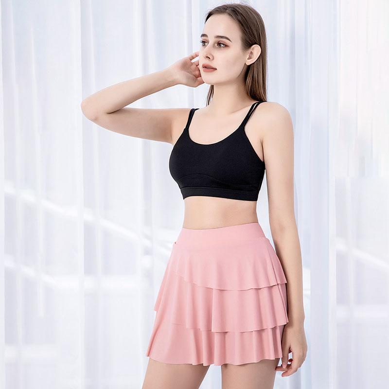 Ženy Sport Tenis Fitness Rychleschnoucí Běžecké Skort Aktivní Athletic Jóga Fitness Šortky Sukně