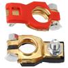 Top Grade Copper Battery Terminal Clip Connector Set for Vehicles (2Pcs)