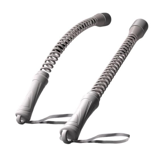 1 Pair Ropeless Battle Rope Lightweight Portable Workout Rope Muscle Arm Strength Training Non-slip Beginner Home Gym Workout Rope