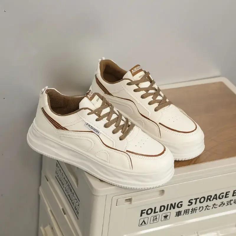 Women Sneakers Platform Casual Shoes for Women Sport Running White Shoes Height Increasing Non-Slip Comfortable Zapatos Mujer