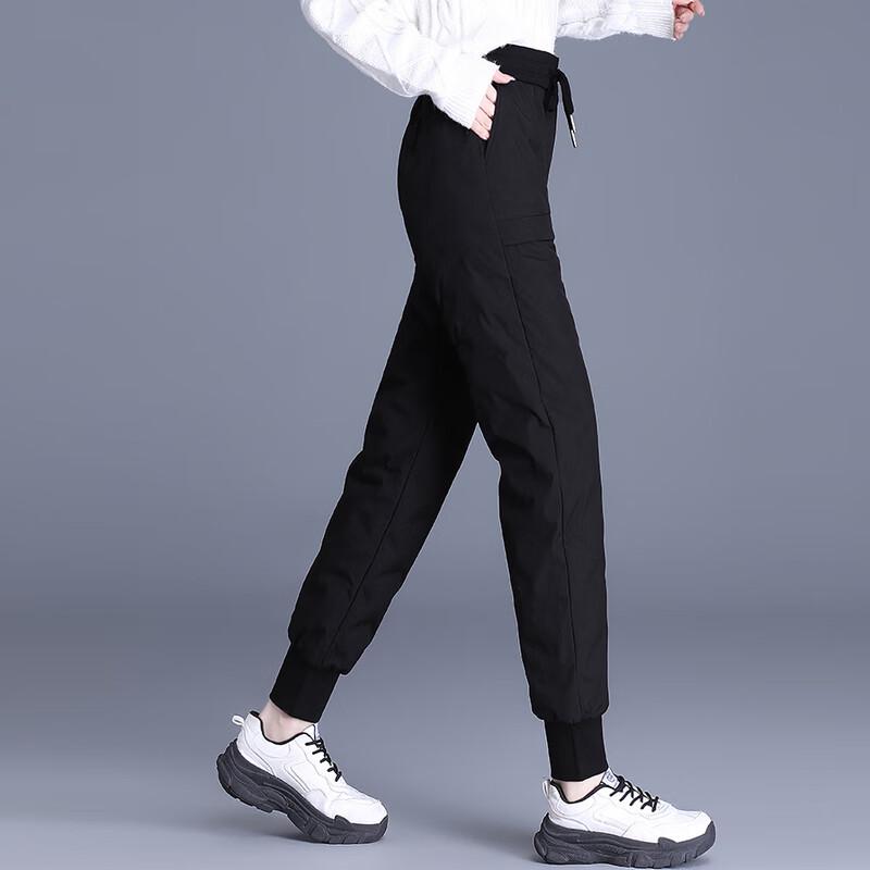 Yalu Women's High-Waist Straight-Leg Down Pants