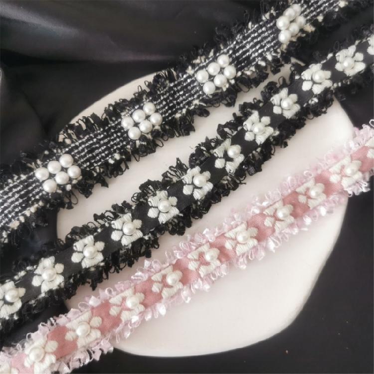 Vintage Small Flower Pearl Neckband Choker Necklace Clavicle Chain Necklace