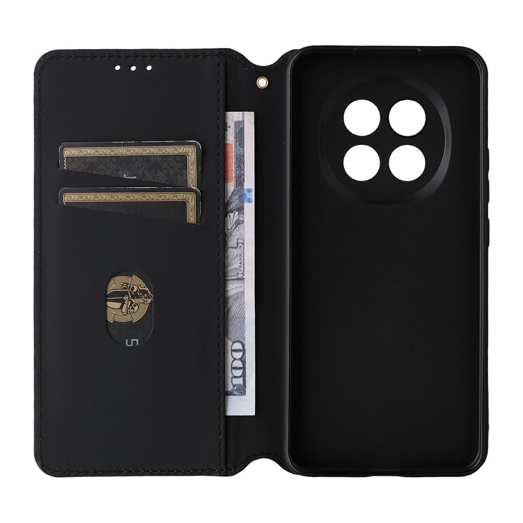 For Oppo F29 Pro 5G (Global)/A5 Pro 5G (China) Case Wallet Rhombus Imprinted Leather Phone Cover