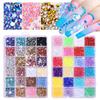 Mixed Color Nail Rhinestones Gems Nail Art Stone Diamante Fashion Glitter Jewels