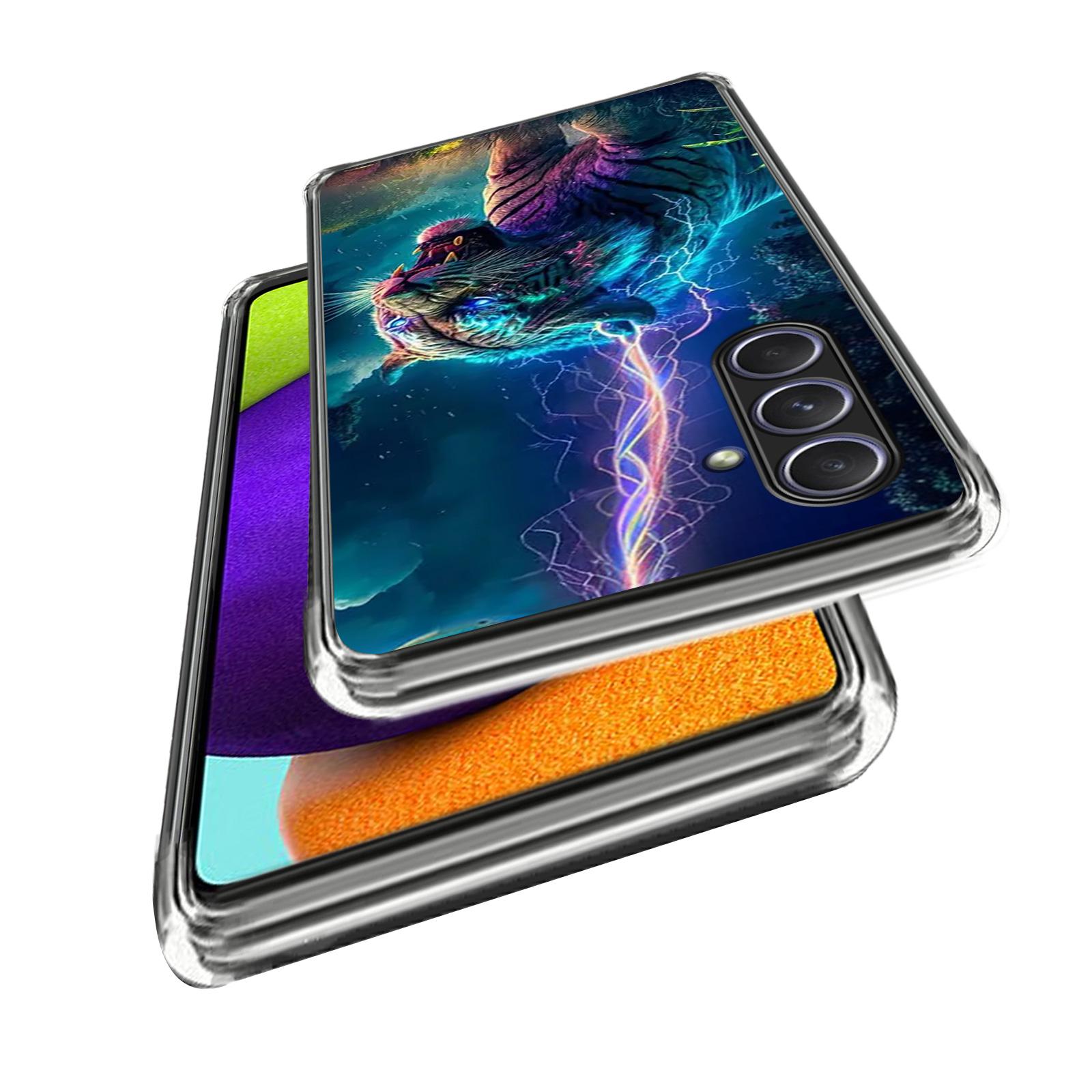 

For Samsung Galaxy A55 5G Case IMD Pattern Printed Shockproof TPU Phone Cover Panda