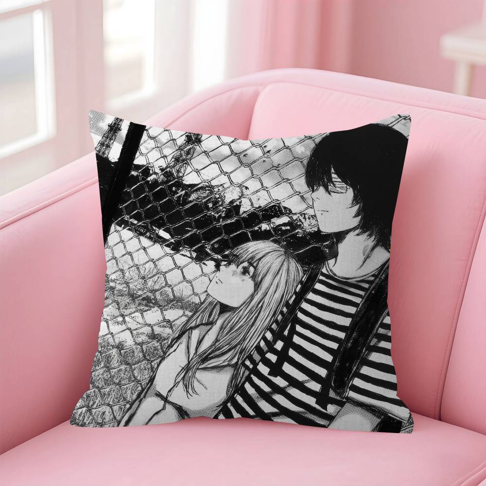 Anime Goodnight Punpun Pillow Anime Pillow Sofa Bed Head Pillow Cover Cushion Cover Fashion