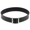 Cool Gothic Black Heart Choker: Women's Punk Metal Necklace with Collar Strap