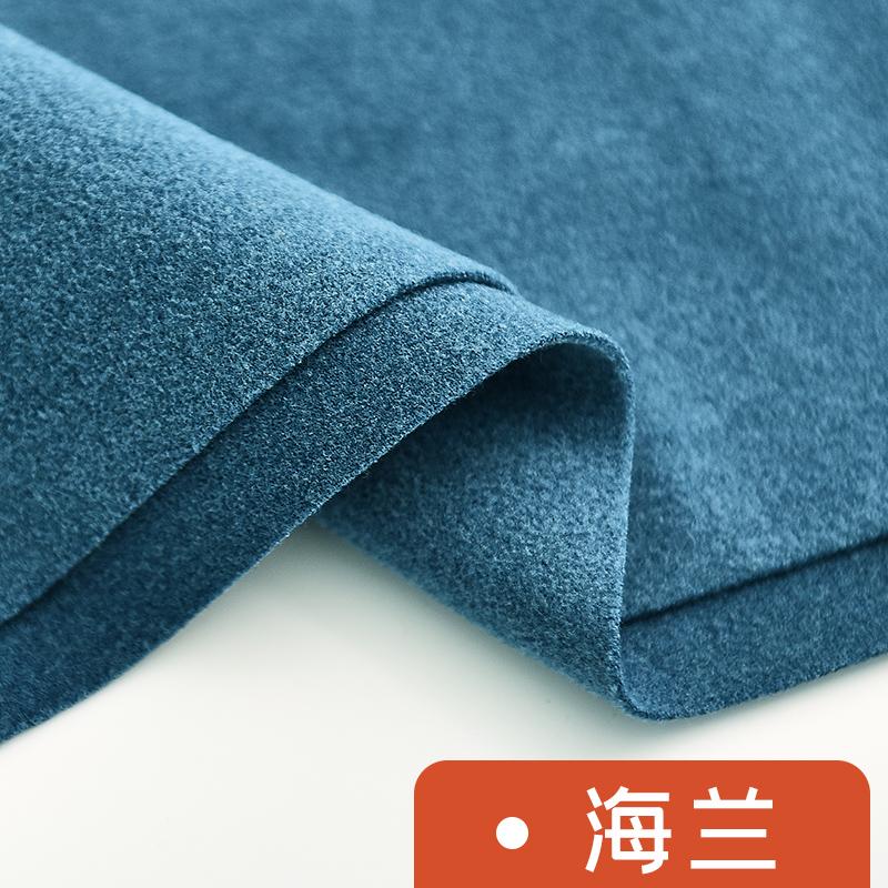 Flannelette Thickened Underwear Pajamas Home Clothing Elastic Jersey Knit Fabric To Keep Warm DIY Sewing Brocade Dark Blue White