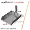 Stainless Steel Ditch Cleaning Spade with Wooden Handle