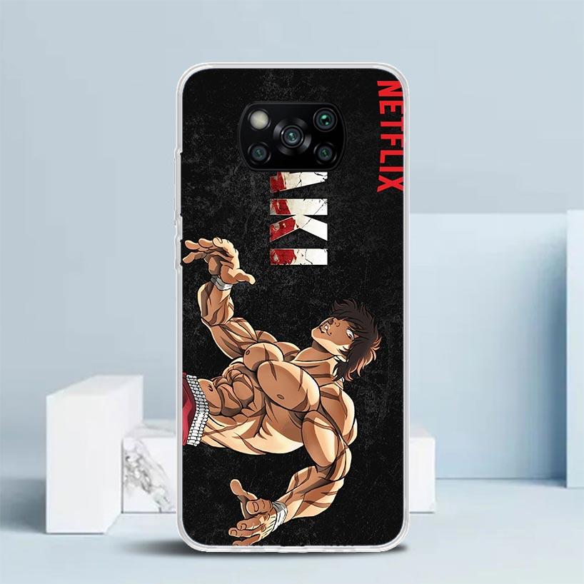 

Baki the Grappler Original Anime Phone Case For Xiaomi Poco F7 Ultra X5 X6 X7 Pro M7 Redmi 15C 15 13C 13 12C 12 10C 10 10A 9 9C Xiaomi Poco X7