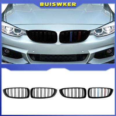 Carbon Fiber F32 Kidney Grille F33 F36 F80 M3 F82 M3 F83 M4 ABS Front Bumper Racing Grill for BMW 4 Series 428i 440i 435i 2013+