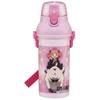 Children's Water Bottle, 480ml, Antibacterial Plastic, Kid-Friendly, Lightweight, Spy Family Anya & Bond Design, Made In Japan (PSB5SANAG-A)