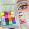 Colorful Makeup Eyeshadow Palette, Macaron Dopamine Stage Makeup, Multi-Color Eye Makeup, Makeup Artist's Special Carmela Eyeshadow