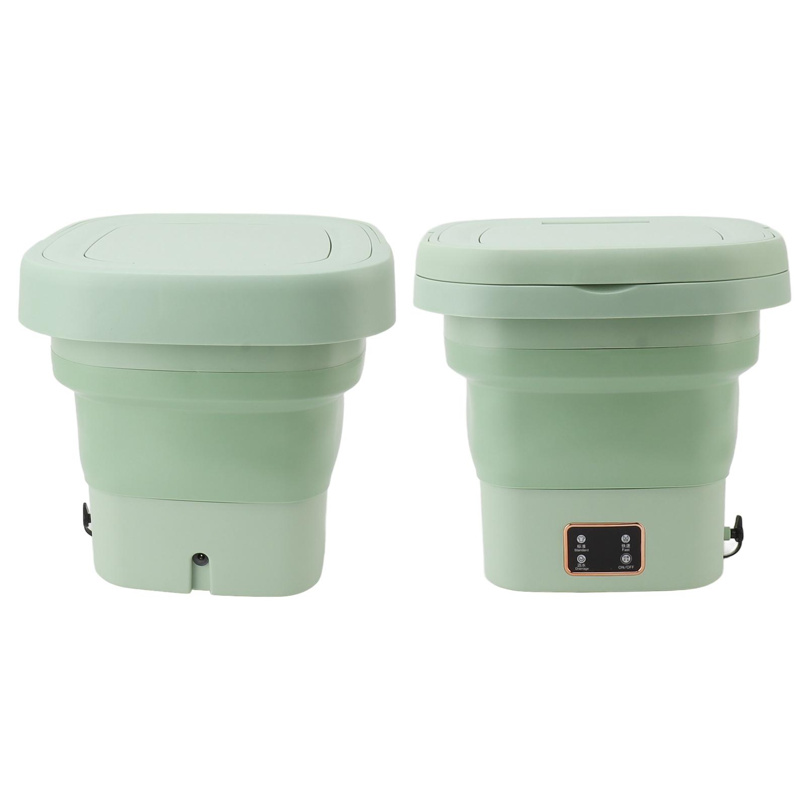 Small Portable Washing Machine 9L Foldable Washing Machine Baby Underwear Small Automatic Washer for Dormitory Hotel