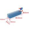 Takagi Sickle Sharpening Stone, Double-Sided (Coarse/Medium Grit)