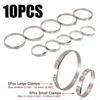 10 pcs CV joint dust cover adjustable CV dust clamp stainless steel universal CV clamp large small multi-purpose manual tool