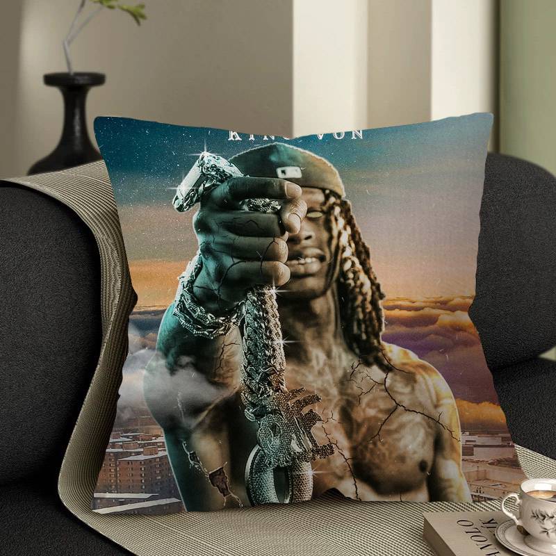 Rapper K-King Cool V-Von Cushion Cover Inches Farmhouse Decor Home Throw Pillow Covers For Couch Decorations