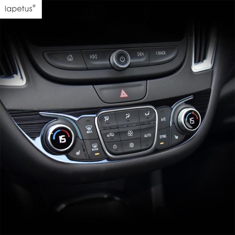 Armrest Handle Bowl Window Lift Head Light Lamp AC Air Cover Trim For Chevrolet Malibu 2016 -  Stainless Steel Accessories