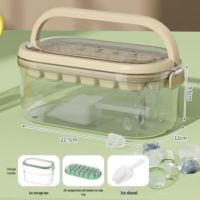 Silicone Press Ice Cube Tray