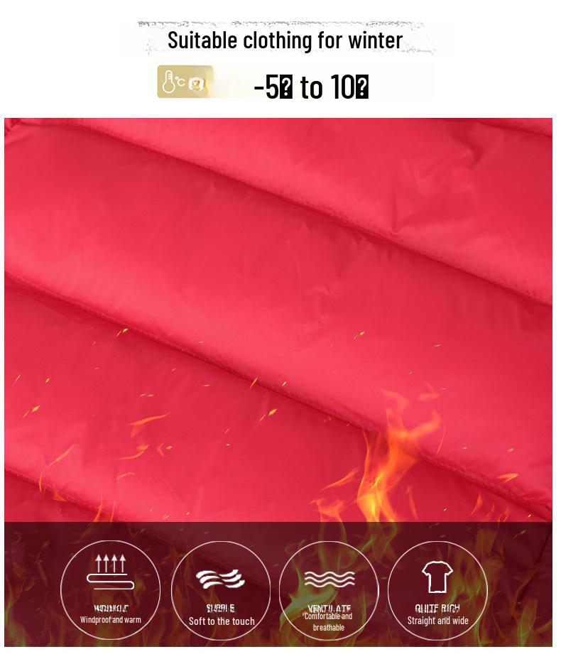 Women's Short Korean Style Cotton Jacket - Versatile and Lightweight Winter Coat, Popular for Moms