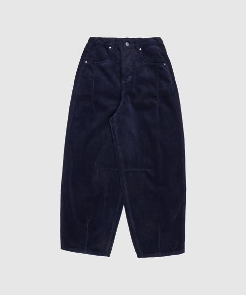 HAINT [Fleece-Lined] Mika Balloon Corduroy Pants_Navy