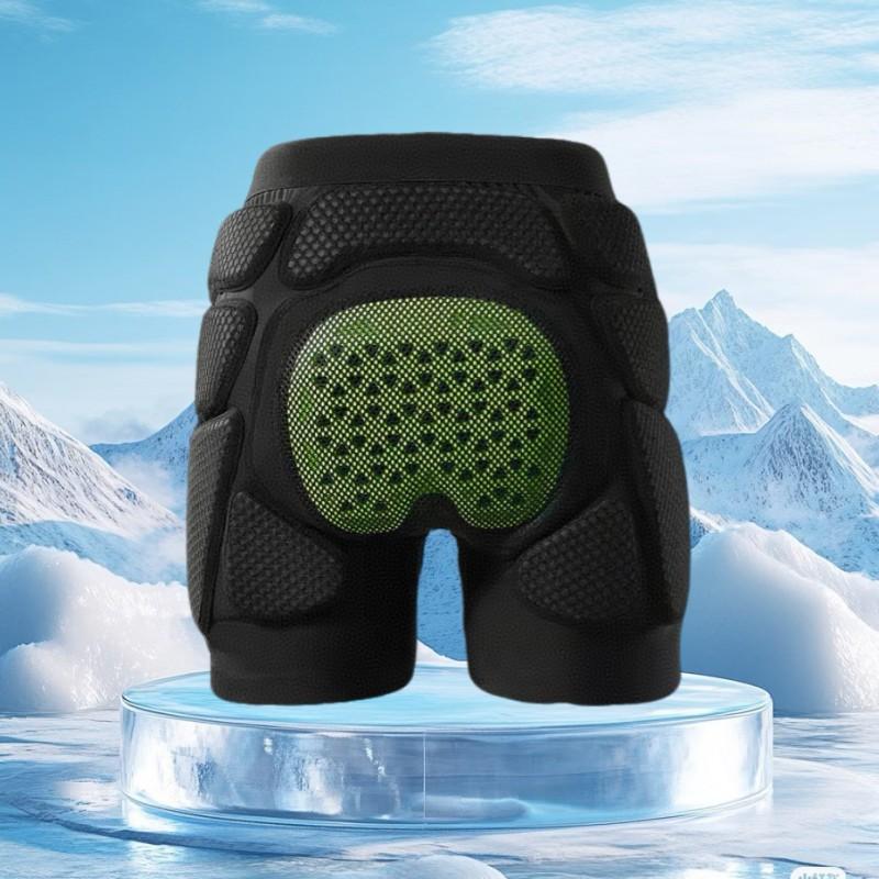 Skating Safety Gear Set Inner Wear Protective Padded Pants Knee Elbow Pad Ice Skiing Roller Adults Kids