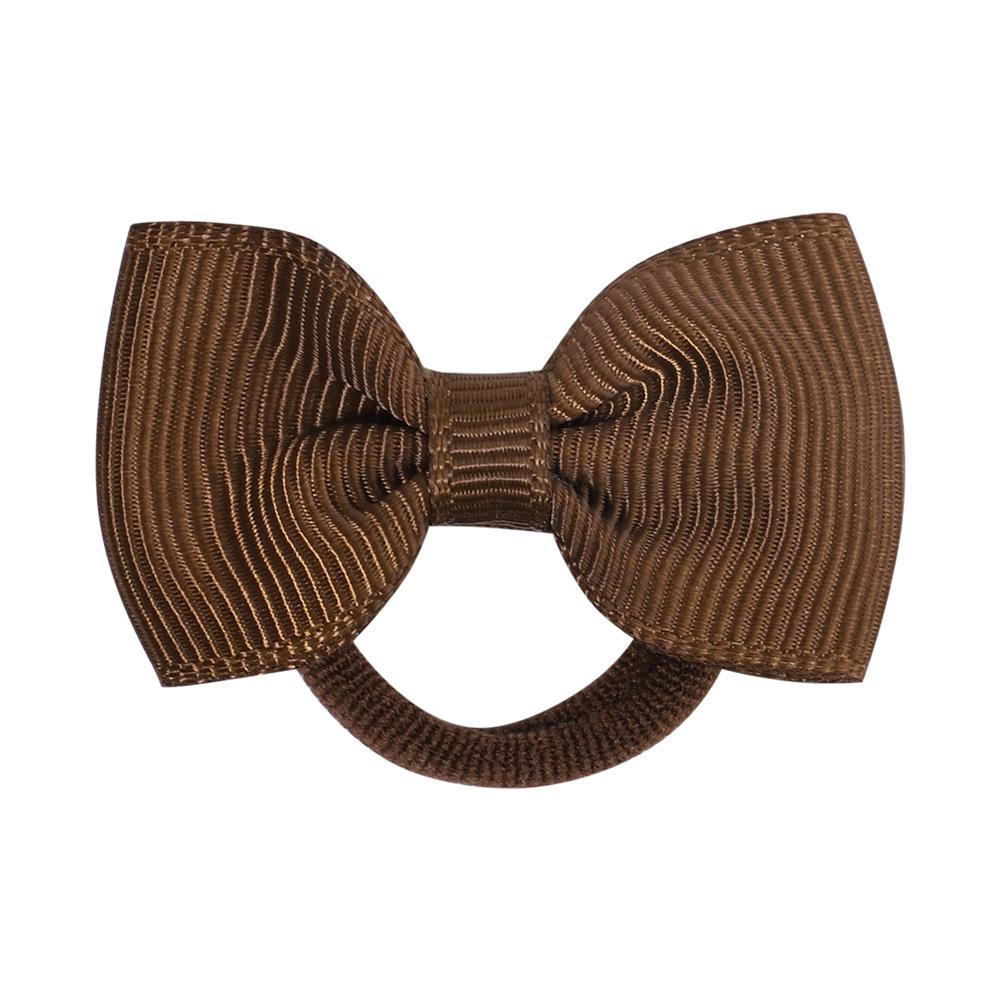 

10 шт./набор Мини-бантики Эластичная нейлоновая резинка для хвостика Веревка для волос для маленьких девочек Милые резиновые ленты для волос из грогрена Детские аксессуары для волос