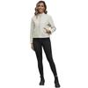 Women’s Leather Suede Jackets Faux Leather Fleece Lined Zip Up Motorcycle Coats Bomber Jacket Fashion Street Wear