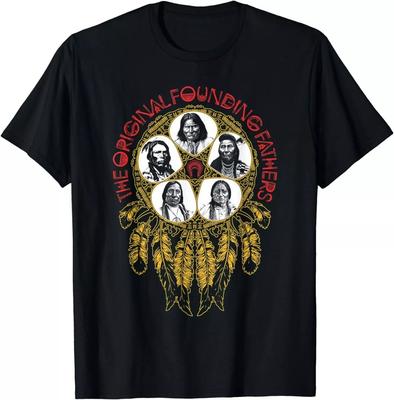 2025/NEU Die Original Gründerväter Indianischer Traumfänger T-Shirt Unisex T-Shirt