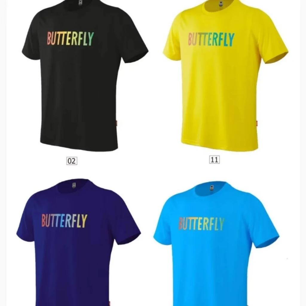 ZX Tee Butterfly New Table Tennis Sports Round Neck Short Sleeve 827 Simple Casual Sports T-shirt Short Sleeve Genuine Mens T Shirts