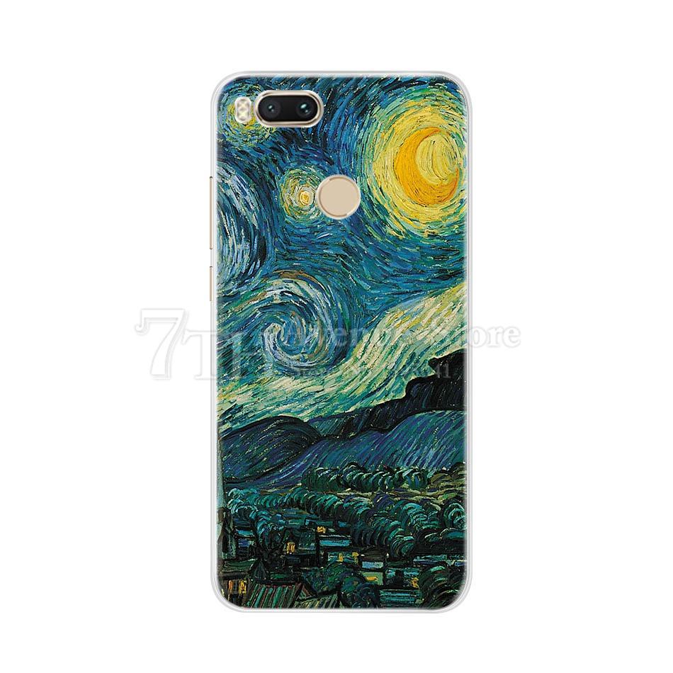 Pro Xiaomi Mi A1 Pouzdro Tištěné Pro Xaiomi Mi A1 TPU Pouzdro Pro Xiaomi Mi 5X Měkký Silikonový Zadní Kryt