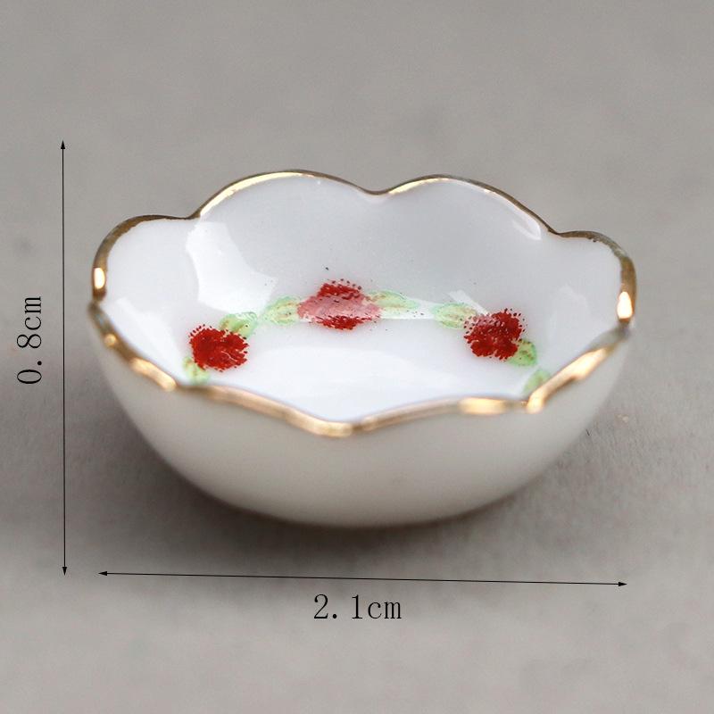 Miniature Dollhouse Ceramic Model Ornaments