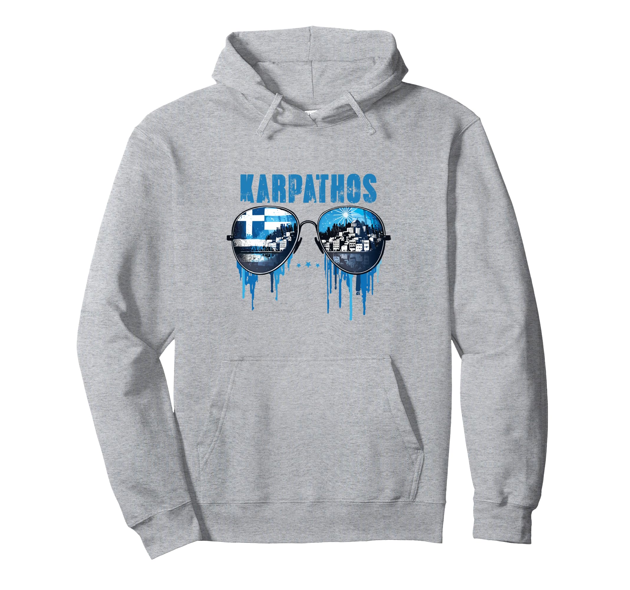 

Karpathos Retro Sunglasses Hoodie серый
