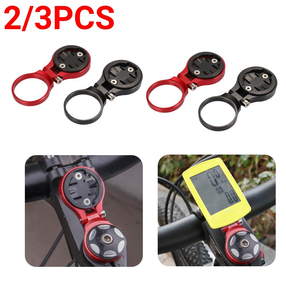 2/3pc Adjustable Road Bicycle Computer Stem Mount Holder Stopwatch Speedometer Support Stand for Garmin Bryton Cateye MTB Access