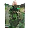 Elphaba Wicked For Good Flannel Blanket Defy Gravity Fashion Throw Blanket for Sofa Bedding Lounge 150*125cm Bedspread