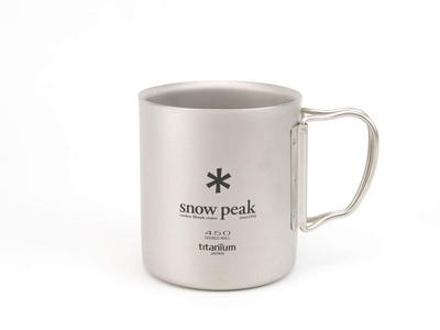 Snow Peak Titanium Double Mug 450ml MG053
