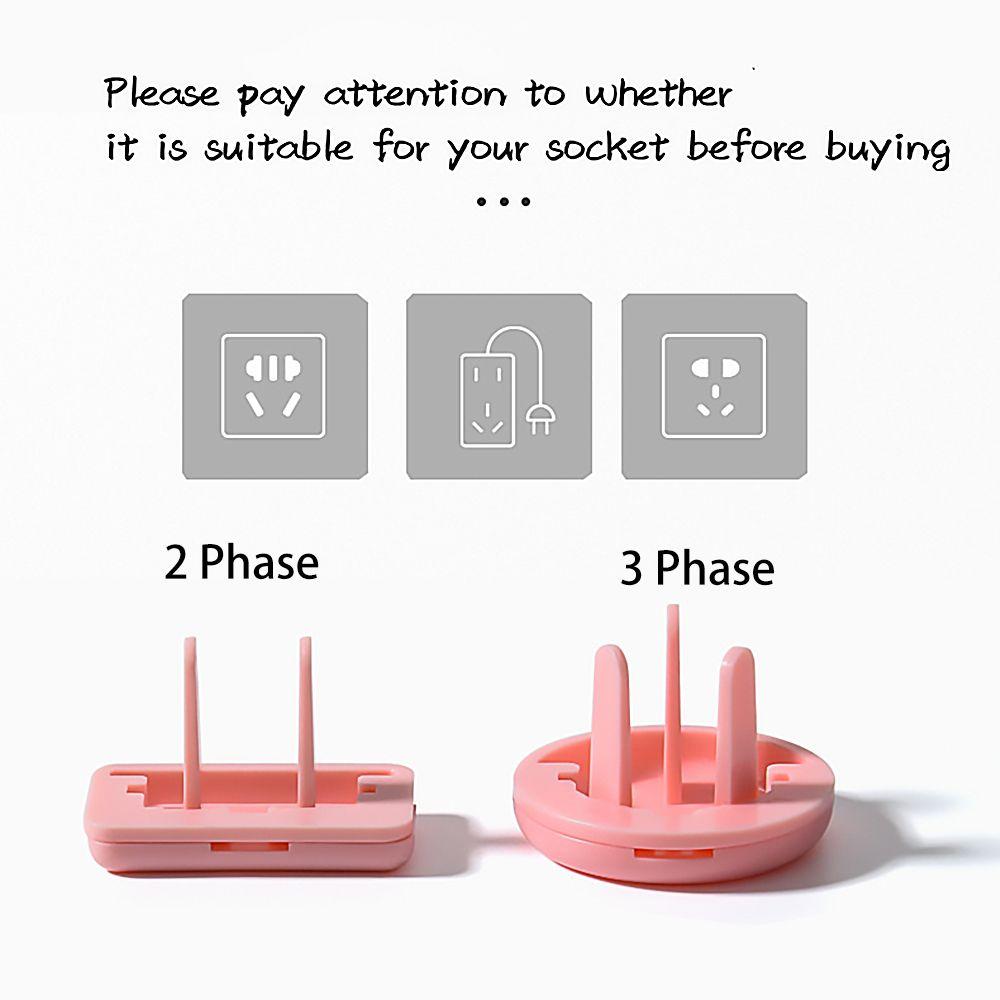 Baby Power Safety Plug Protector 2-pin/3-pin Socket Cover New Socket Plug Protector Cover  Child