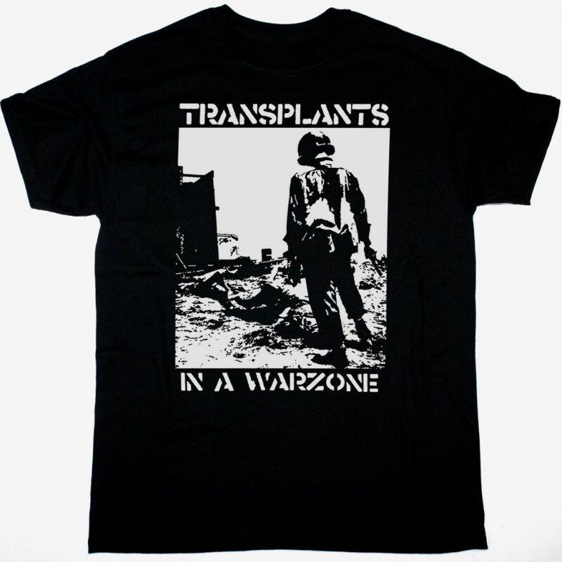 Vtg The TRANSPLANTS Band SOLDIER Cotton Black Full Size Unisex Shirt Unisex T-Shirt S