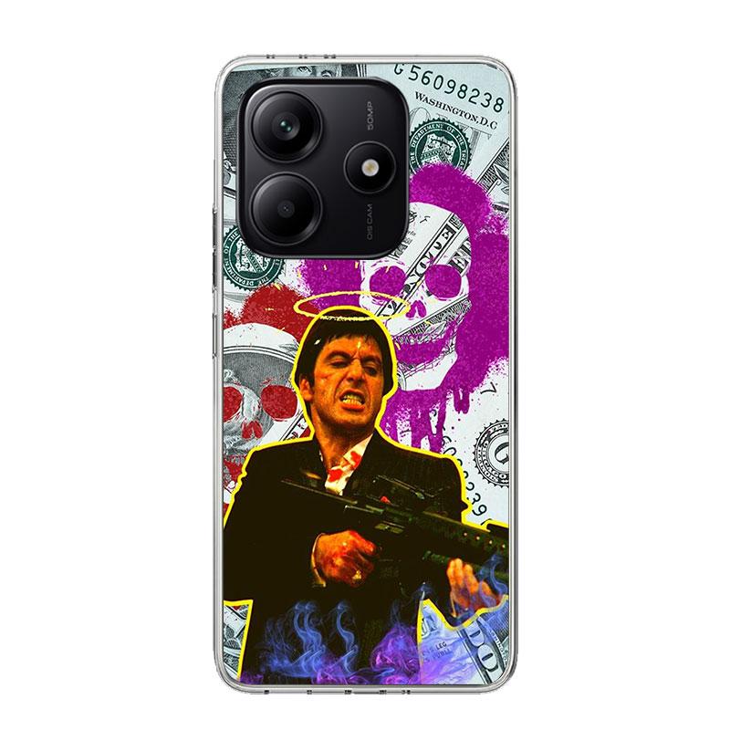 Scarface 1983 Film Al Pacino Movie Case Phone Cover for Xiaomi Redmi Note 14 13 12S 12 11S 11 11T 11E 10S 10 Pro Plus 9 9S 5G +