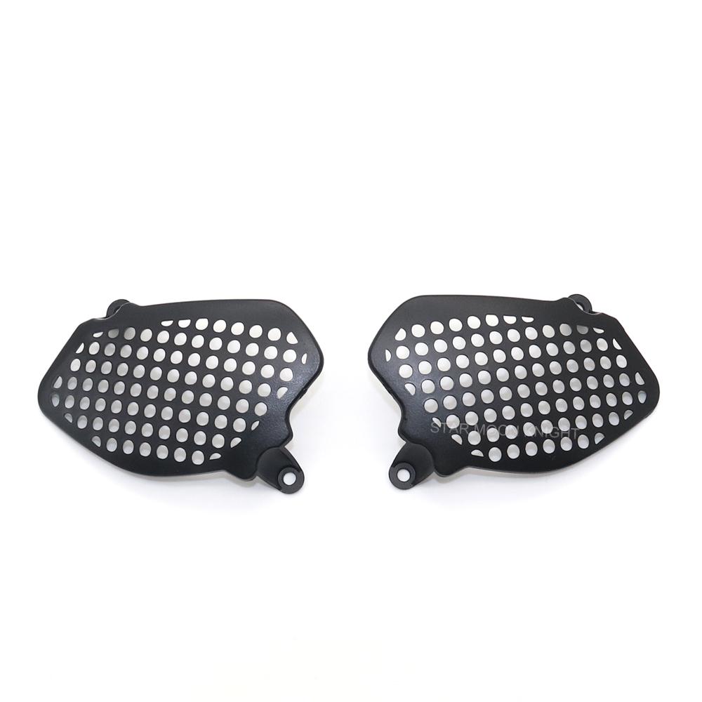 

For Yamaha MT-10 SP MT10 MT 10 2022 Accessories Lower Headlight Guard Fog Auxiliary Position Turn Light Grille Protection Cover Left and right