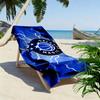 Orlando Magic Logo Print Beach Towel, Large Soft Quick Dry Towel for Beach Camping Swimming