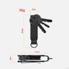Key Organizer Kompakt metall Lättvikts Minimalistisk nyckelhållare