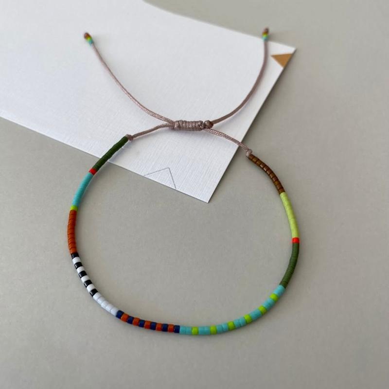 Bracelet For Women Colorful Y2K Accessories Jewelry Gift Handmade Beaded Pulseras Mujer