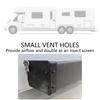 Portable Sturdy Campers Bumpers Cover Set of 2 Secure Your Sewer Hose on Road Fit 4Inch Bumpers Daily Casual Use
