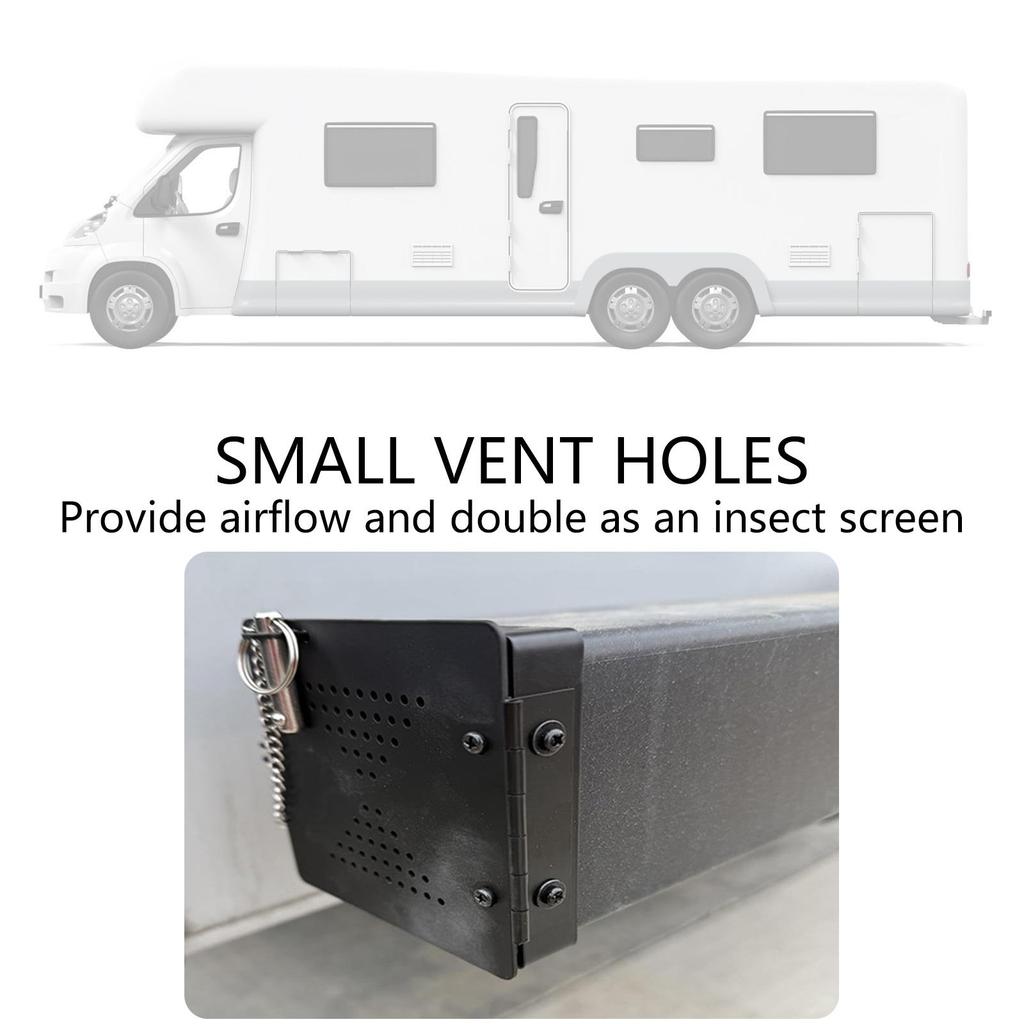 Portable Sturdy Campers Bumpers Cover Set of 2 Secure Your Sewer Hose on Road Fit 4Inch Bumpers Daily Casual Use