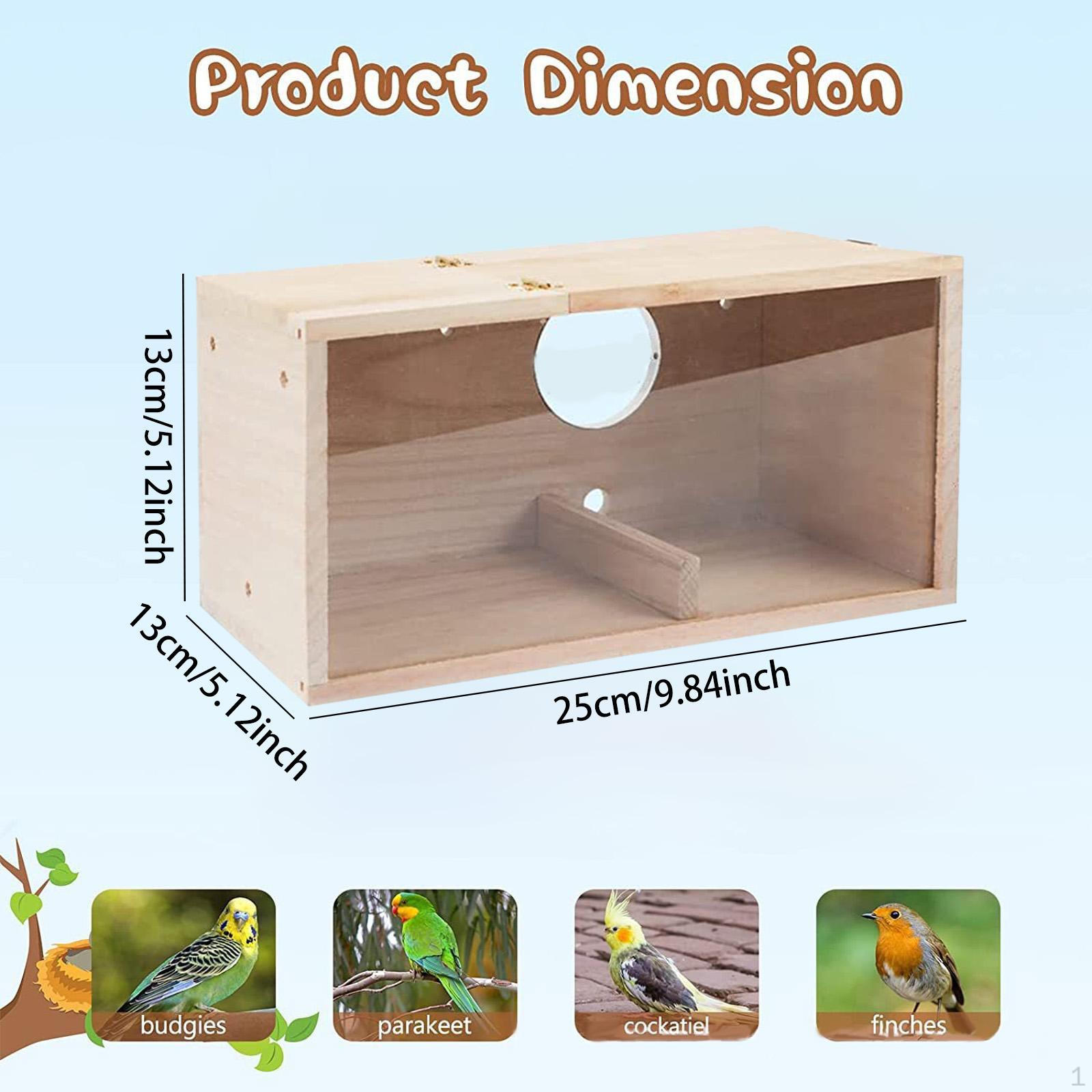 

Скворечник для синиц с устойчивым насестом для сада и патио Right Opening